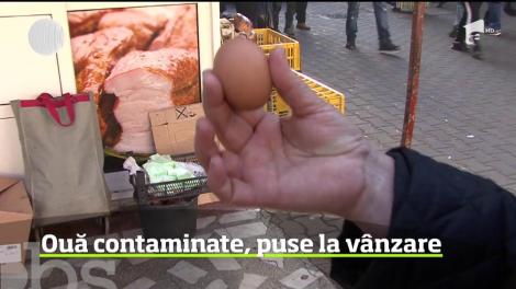 Alertă &icirc;n judeţul Gorj! Un lot de ouă contaminate cu un insecticid periculos a apărut pe piaţă