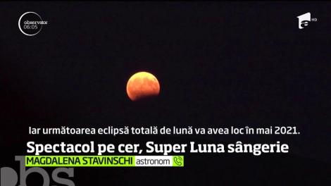 Un fenomen astronomic spectaculos are loc pe cer