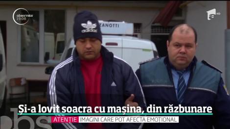 Imagini șocante! Un tânăr şi-a lovit soacra cu maşina, iar gestul a fost intenţionat!