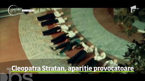 Cleopatra Stratan, apariție provocatoare