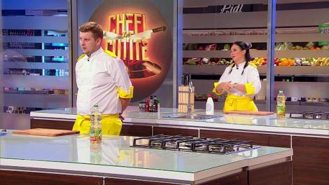 Cea de-a treia probă din semifinală decide cei trei finaliști: "Trebuie să faceți o farfurie care să vă reprezinte"