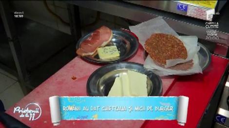 Românii au dat chifteaua și micii pe burger