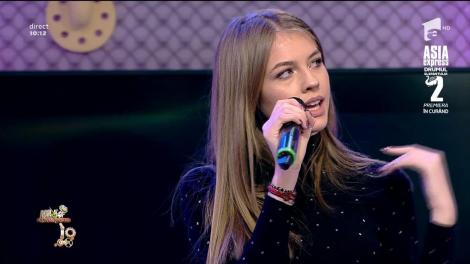 Denisa Moga cântă, la Neatza, melodia "Maker"