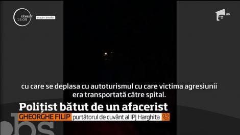 Supărat că a luat prea multe amenzi, un om de afaceri din Odorheiu Secuiesc a snopit în bătaie un poliţist local
