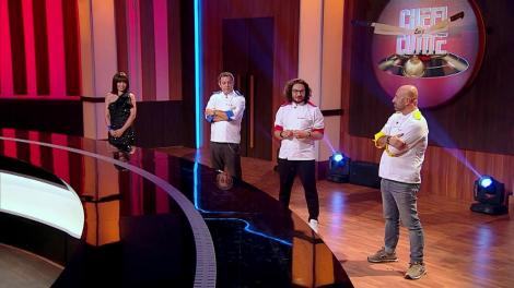 Finală magică la Chefi la cuțite! Cei trei chefi îngroapă securea războiului: "Cătălin, îmi pare rău că m-am purtat nasol cu tine"