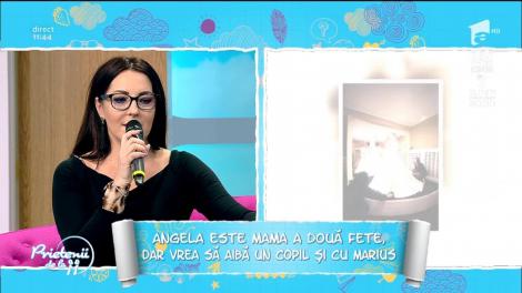 Angela Rusu a înflorit. Vrea să-și facă iubitul tătic