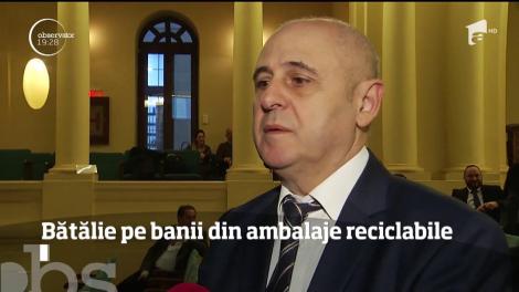 Bătălie pe banii din ambalaje reciclabile