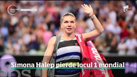 Simona Halep pierde locul unu mondial, după aproape un an în care a a fost lider incontestabil