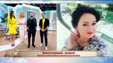 Neatza te deşteaptă... de ziua ta! La mulți ani, Carmen!