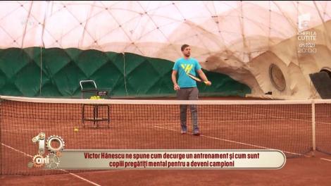 Juniorii de la Academia Victor Hănescu, mesaj pentru Simona Halep