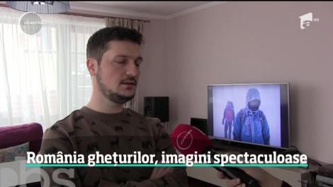 România ghețurilor, imagini spectaculoase