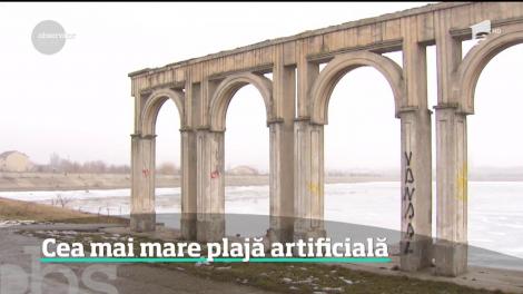 Capitala va avea cea mai mare plajă artificială din România. Va fi amenajată pe Lacul Morii