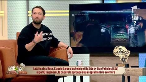 Claudiu Barbu a venit cu trofeul Africa Eco Race, la Neatza!