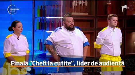 El e Munti, câștigător "Chefi la cuțite", sezon 6. "Uriașul lui Bontea" a cucerit trofeul și publicul! Finala, lider de audiență