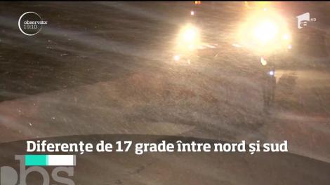 Vine zăpada! Pregătiţi-vă din nou de ninsori, viscol şi polei! ANM a actualizat prognoza și anunță fenomene extreme