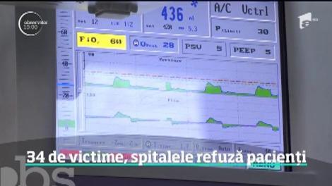 Spitalele refuză pacienți! Sunt 34 de morţi, iar virusul devine tot mai agresiv