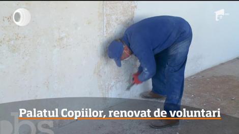 Palatului Copiilor din Sibiu, renovat de voluntari