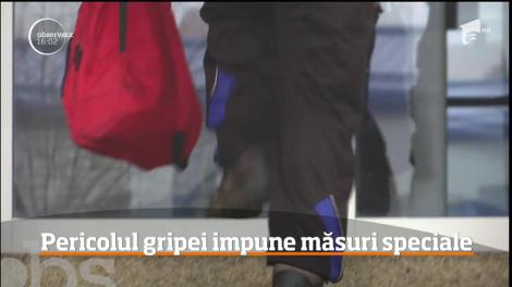 Gripa continuă să facă victime! Multe dintre spitale au instituit carantina