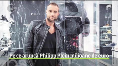 Philipp Plein este cunoscut ca unul dintre cei mai extravaganţi designeri