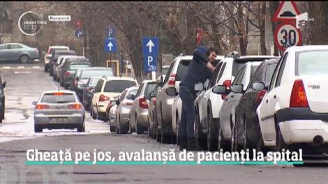 Ploaia de gheaţă a trimis zeci de oameni la spital