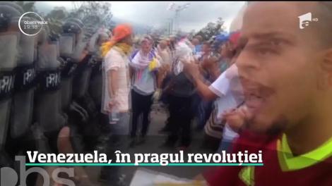 Venezuela, în pragul revoluţii! Liderul opoziţiei s-a autoproclamat preşedinte
