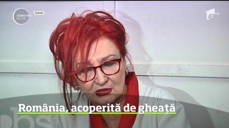 De 24 de ore, sudul României a paralizat, acoperit de gheaţă