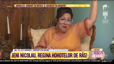 Jeni Nicolau, dezvăluiri șocante. Mama i-a murit în brațele ei!