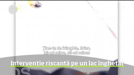 Imagini dramatice de la o operaţiune de salvare din Statele Unite, în care câţiva agenţi au fost la un pas să-şi piardă viaţa