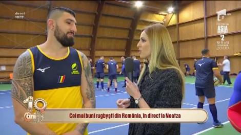 Cei mai buni rugbyşti din România, în direct la Neatza