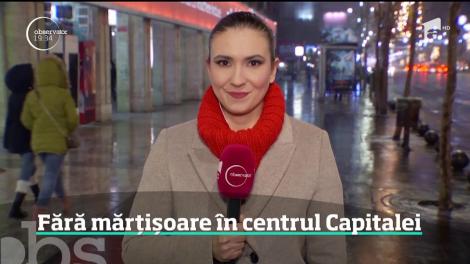 Centrul Bucureştiului nu se va mai transforma într-un mare bazar, de mărţişor. Unde se mută comercianții