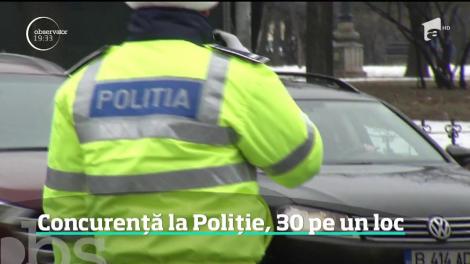 Aproape 8500 de români vor să devină poliţişti. Sunt aproape 30 de candidaţi pe un loc!