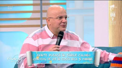 Axinte pleacă în ţările calde! Concediu de vis în Costa Rica şi Panama!