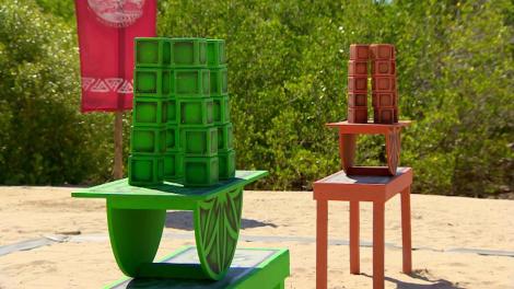 Jocul Căpitanilor, proba "Bile și cuburi". ”Lemurii” vor avea parte de o masă copioasă