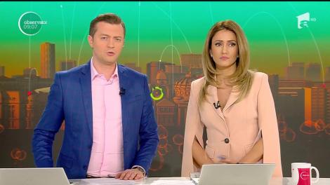 Gheață pe autostradă, accident cu un microbuz