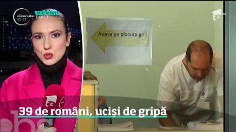 Gripa a mai luat o viaţă. Bilanţul a ajuns la 39 de victime