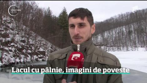 Imagini spectaculoase pe lacul Vida. Locul pare desprins din poveşti