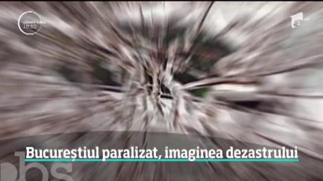 Ploaia de îngheaţă, dezastru în Bucureşti. 50 de oameni au fost răniţi!