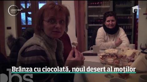 Brânza cu ciocolată, noul desert al moților din zona Arieşeniului