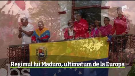 Regimul lui Maduro, ultimatum de la Europa