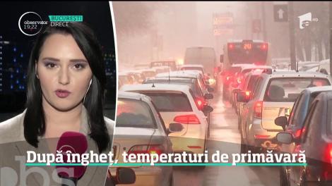 Vreme anormal de caldă, după ploaia înghețată! Zonele în care se vor înregistra şi 14 grade Celsius