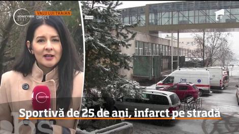 O sportivă de 25 de ani a murit pe stradă. Fata alerga atunci când i s-a făcut rău