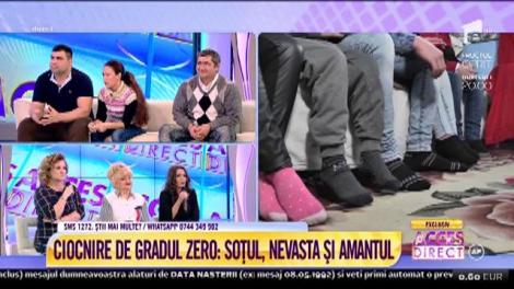 Telenovelă românească. Soțul, soția și amantul, față-n față!