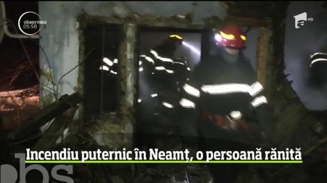 Un bărbat din Neamţ a ajuns la spital cu arsuri după ce, în încercarea de a se încălzi, ar fi încărcat prea mult soba cu lemne