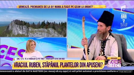 Tu crezi în vorbele lui? Vraciul Ruben Stănilă, remediu pentru insomnie: "Păducel este cel mai bun"