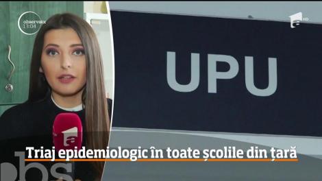 S-au făcut triaje riguroase în toate şcolile din ţară!