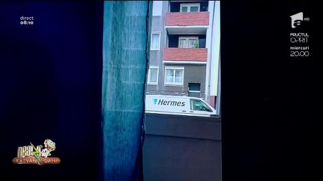 Ce metodă folosesc curierii din Germania pentru a livra coletele! Râzi cu lacrimi (VIDEO)