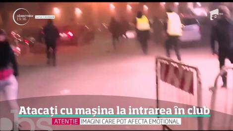 (VIDEO) Un bărbat a intrat în plin într-o mulțime de oameni. Poliția îl caută în toată țara!