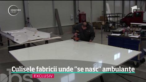 Reporterii Observator au intrăt în fabrica de ambulanţe. Cum se transformă o maşină banală într-o autospecial