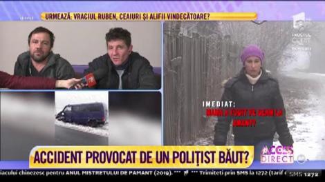 (VIDEO) 7 persoane, accidentate de un poliţist băut? Ce a făcut șoferul după accident!