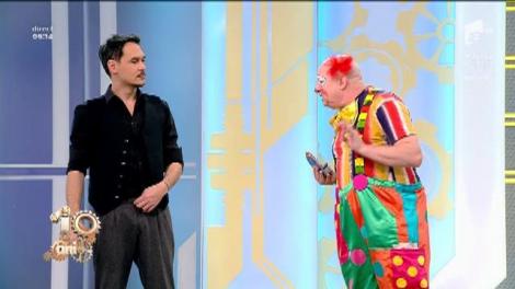 Clovnul Cristiano, momente de magie la Neatza